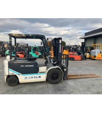 Xe nâng điện 3.5 tấn dịch càng FB35-8S TCM Unicarriers, bình điện Hitachi VSDX545MH, sản xuất tại Nhật Bản 2020/09